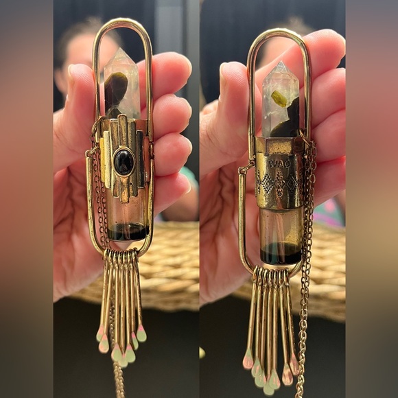 Woodandoils Fringe Roller Necklace - Picture 4 of 4